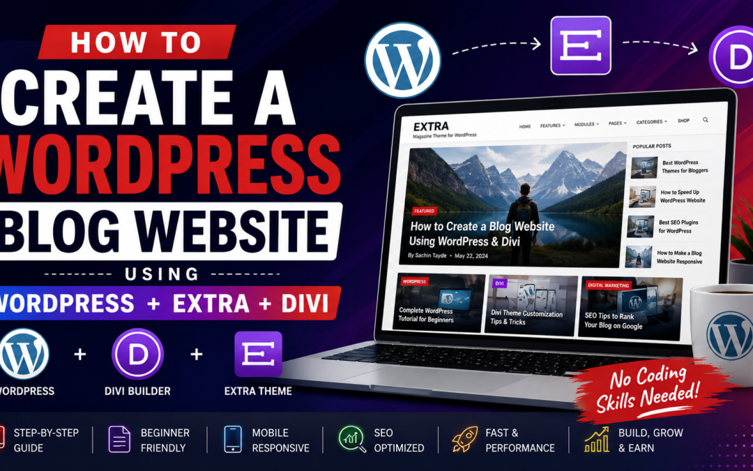 How to Create a Blog Website Using WordPress & Divi: Complete Guide
